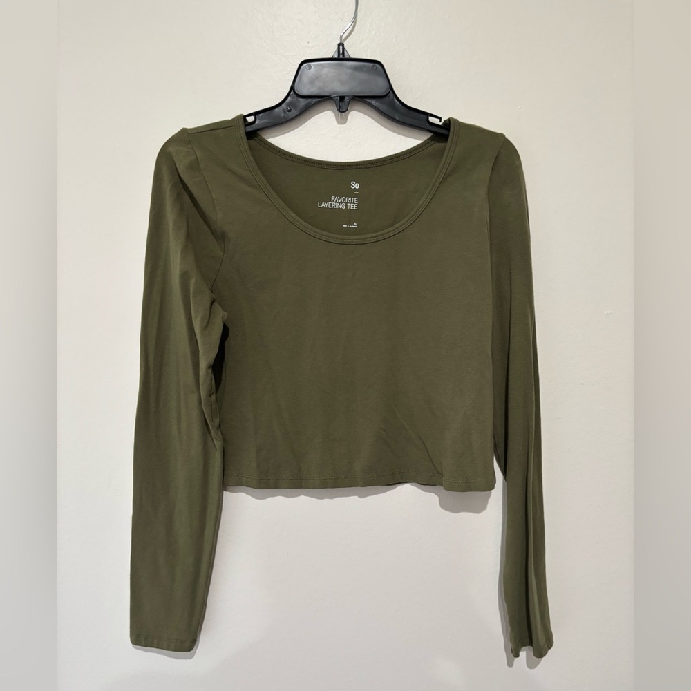 SO long sleeve tee size x-large